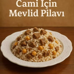 Cami İçin Mevlid Pilavı
